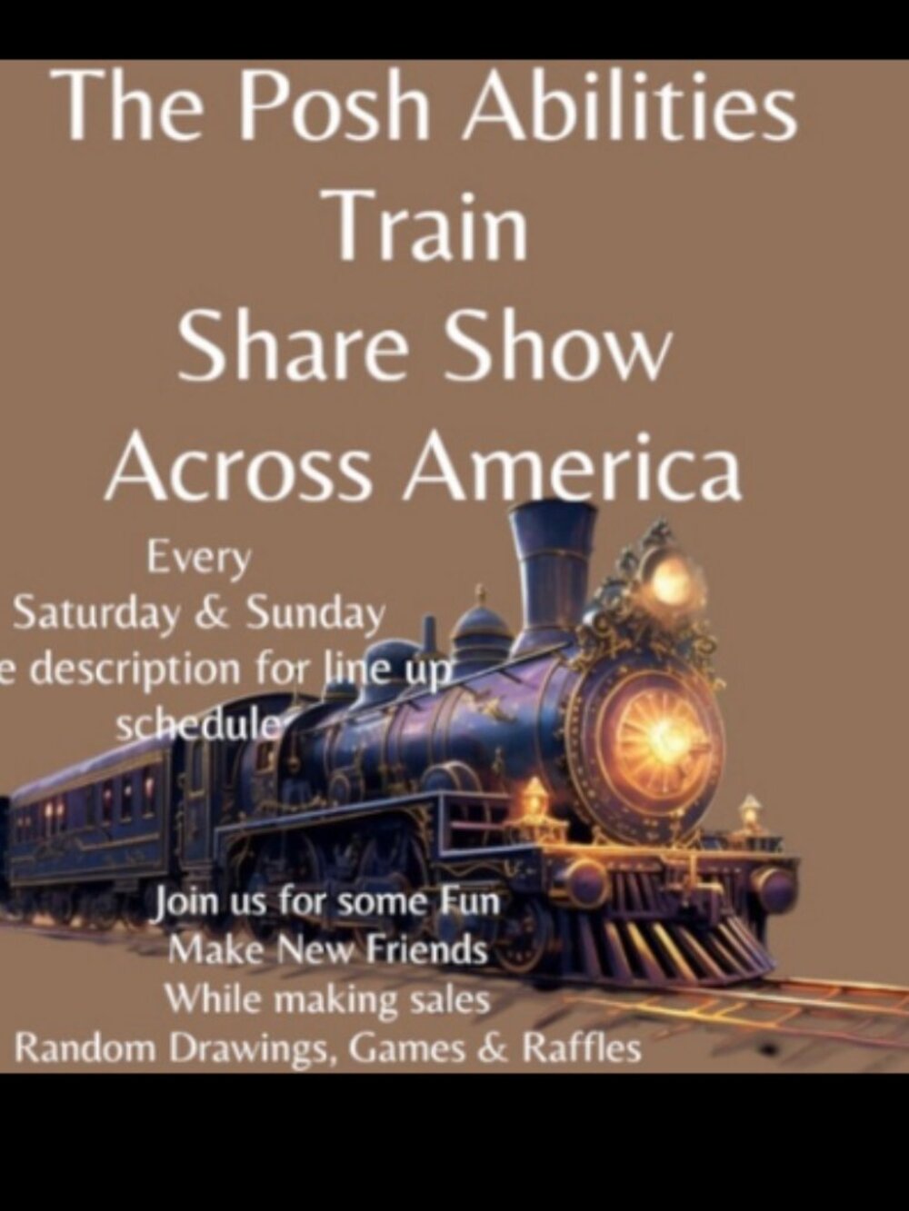 Posh-Abilities Sunday Train
